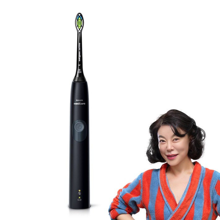 필립스 소닉케어 프로텍티브클린 4300 블랙에디션 전동칫솔