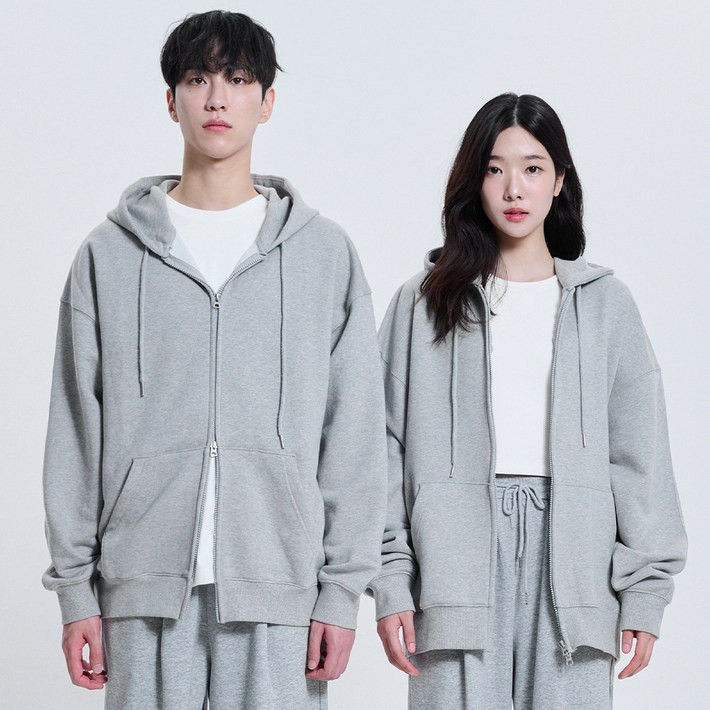 포슈어 오버핏 투웨이 후드 집업 포슈어 오버핏 투웨이 후드 집업