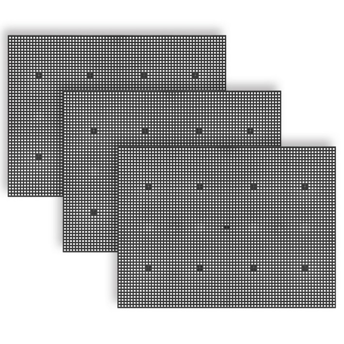 잘라쓰는 대형 블랙 화분 깔망