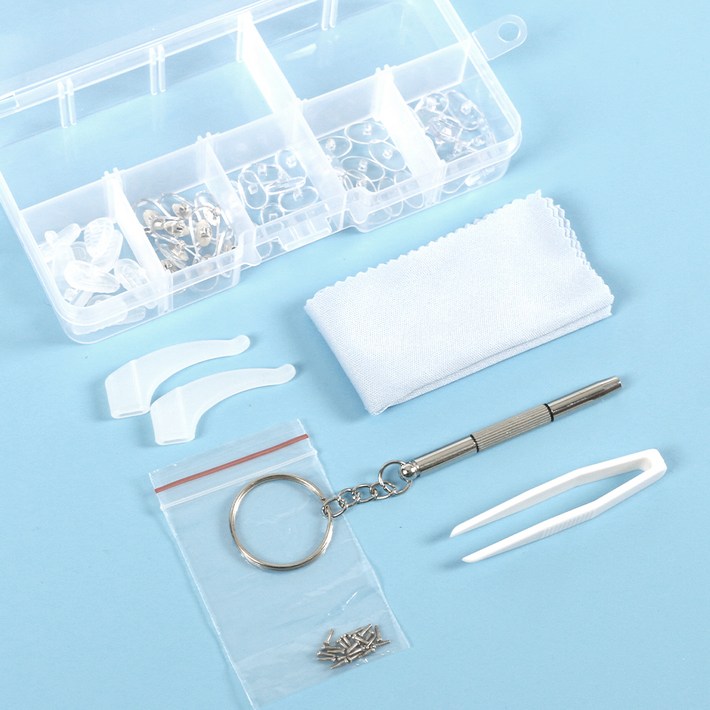 탐사 안경 실리콘 코받침 교체 세트