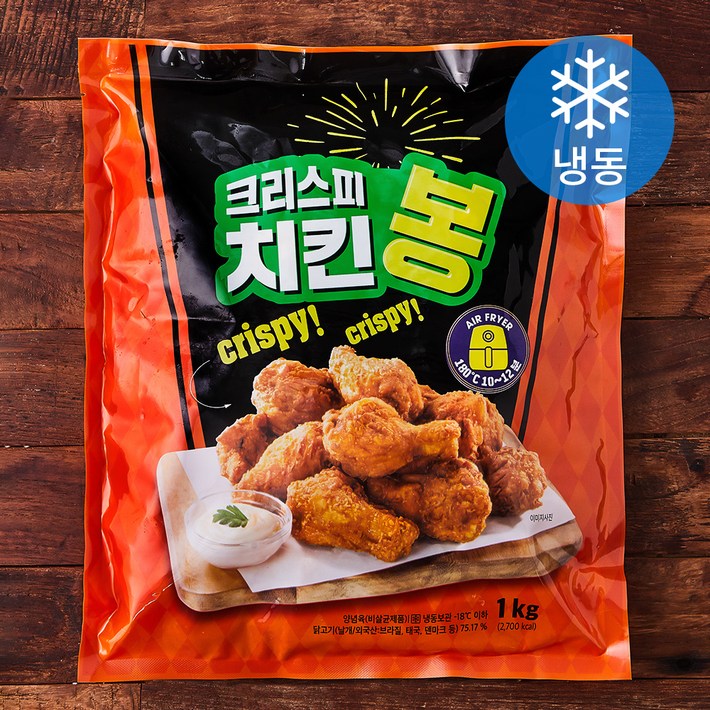 로켓프레시 크리스피 치킨 봉 냉동, 1kg, 1개