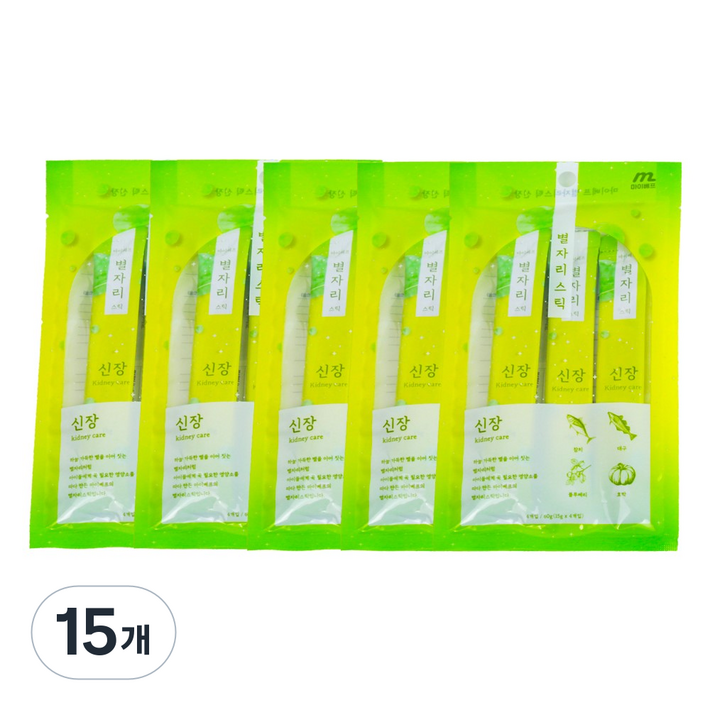 마이베프 반려동물 별자리스틱 영양제, 15개, 60g, 신장건강