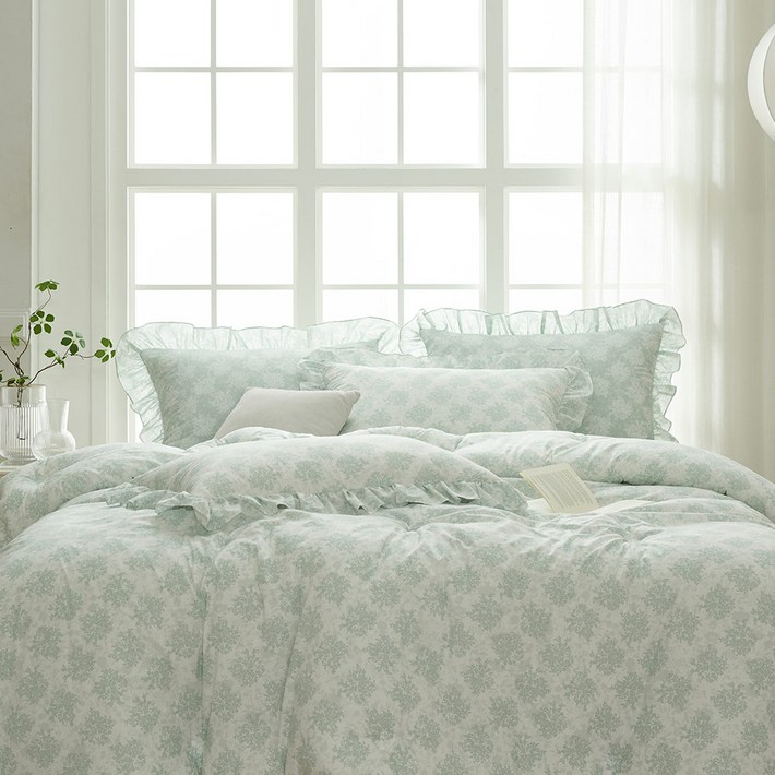 박홍근홈패션 노벨리아 순면 100 차렵이불 세트