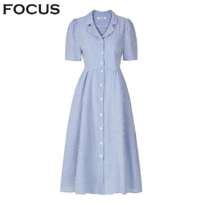 스트라이프시어서커원피스VFI4M1OP3551