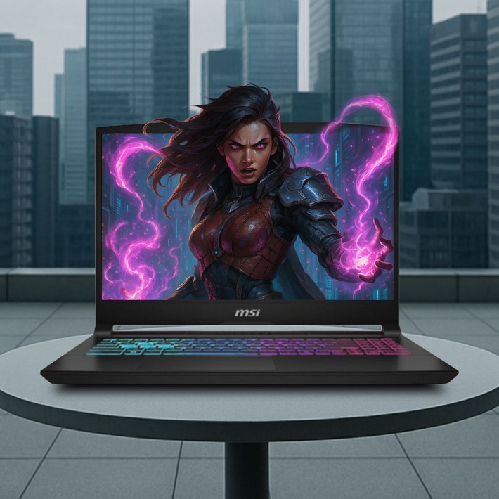 MSI 2025 16인치 인텔 i9 14900HX RTX5060 그래픽 게이밍 작엽용 소드 GF66 HX B14WFKi9 QHD 그레이색상