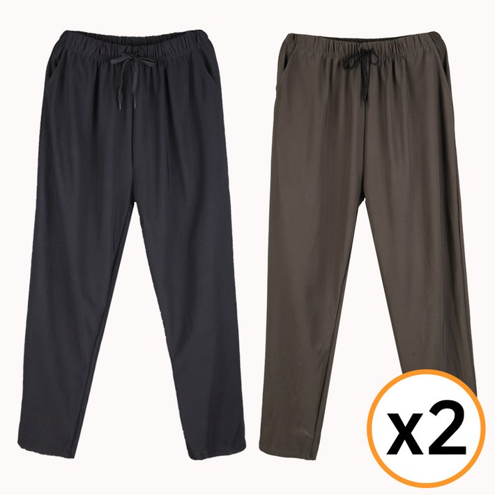 11 편안한 봄 가을용 냉장고바지 몸빼 빅사이즈 44인치까지 비침없는 홈 집앞 잠옷 트레이닝