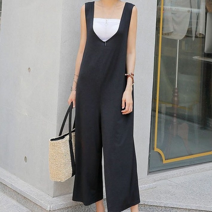 아셀 쿨링 점프수트 냉장고 바지