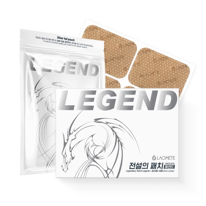 라오메뜨 전설의패치 레전드, 1개, 40매