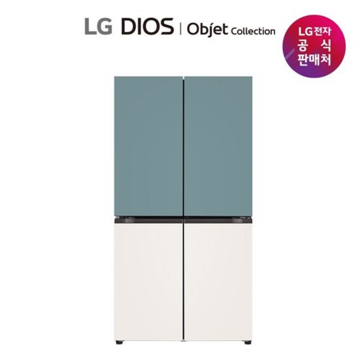 1등급 LG 디오스 오브제컬렉션 매직스페이스 냉장고 870리터 T873MTE111