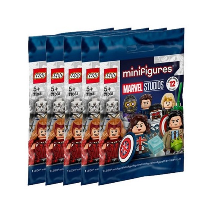 레고 71031 마블스튜디오 미니피규어 5개묶음랜덤