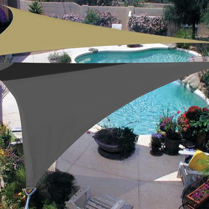 21세기트랜드 시즌 특가 라이프 타프, 라인A 메쉬 직삼각 3.6X3.6X5.1 그레이