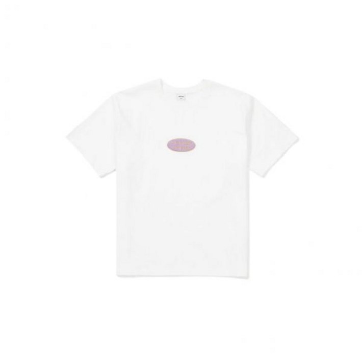 Mmlg COLOR BUTTON HF-T 반팔 티셔츠 (EVERY 화이트) 101333