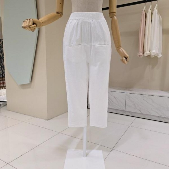 데스틸 D2527PT1891 입술 배기칫 밴딩팬츠 650485