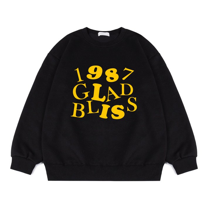 글래드블리스 1987글래드 소프트기모 맨투맨 티셔츠