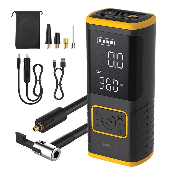 불스원 차량용 타이어 공기압 주입기 6000mAh