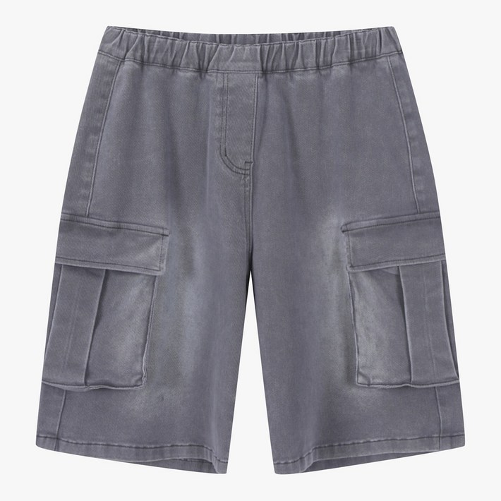 [행복한백화점][더데이걸]워싱 버뮤다 데님팬츠  TGTH25309