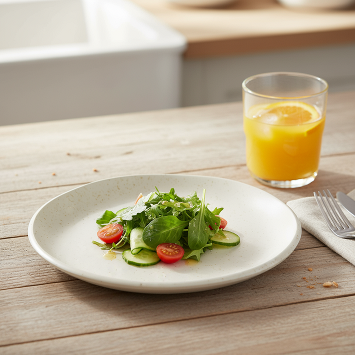 플라잉타이거 코펜하겐 내추럴 감성 접시 20cm 브런치 플레이트 도자기 테이블웨어 미니멀 식기 디저트 한식 양식