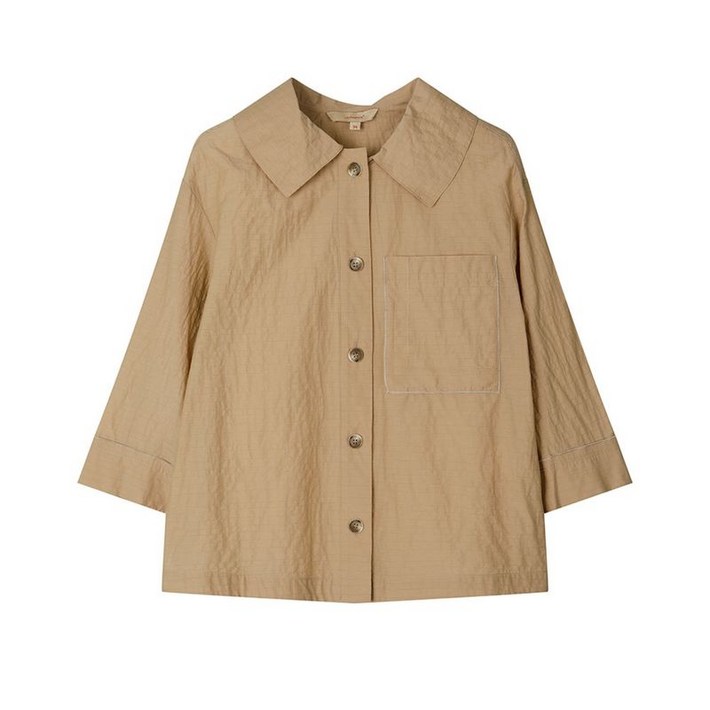 요하넥스 코튼 블렌드 포켓 블라우스 2031884