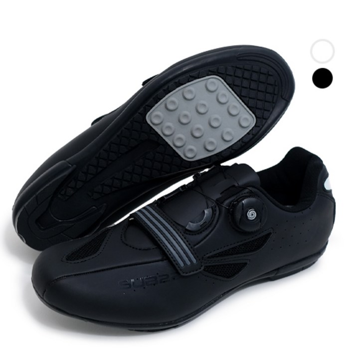 SUB22 평페달슈즈 자전거신발 사이클슈즈 운동화, 265, 블랙