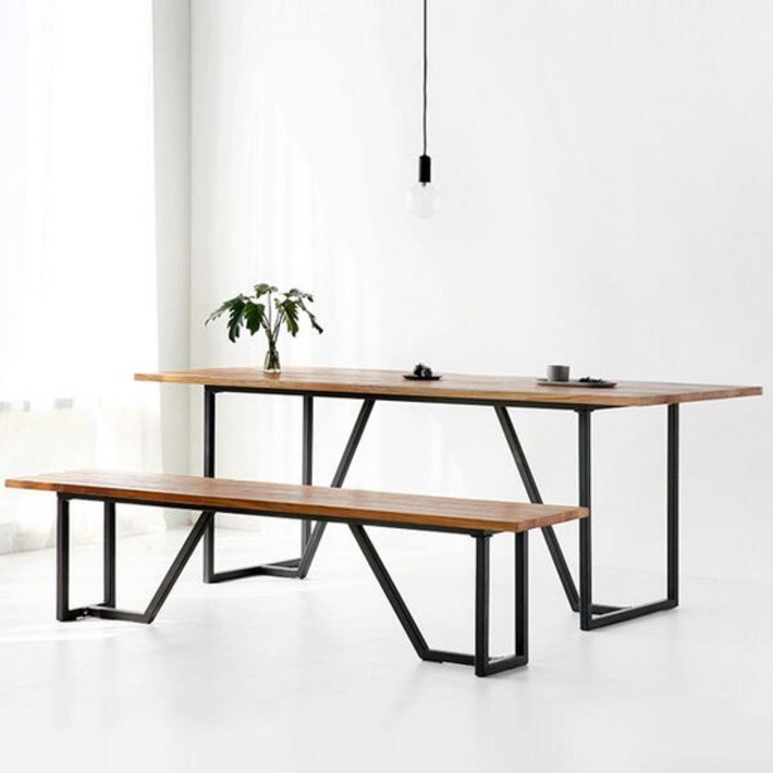 아트박스마전동상회 티크나무 대형테이블 원목 식탁테이블 카페 테이블