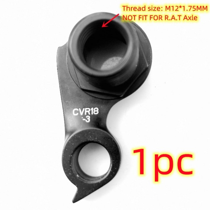 변속기 1Pc 자전거 후면 걸이 Cervelo Cvr183 DrhWmn112 디스크 도로 프레임 C3 C5 R3 R5 M12X1.75Mm 차축 탈락