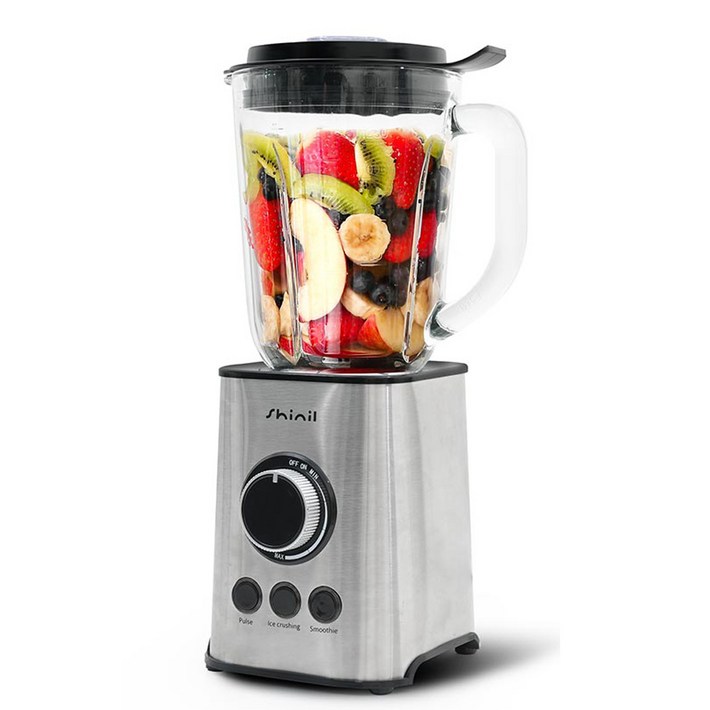 신일 유리믹서기 1.5L 얼음 가정용 미니 블랜더 소형믹서기