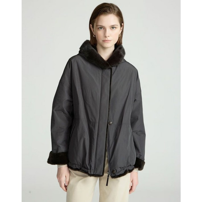 백화점정품 닥스 여성 코트 자켓 25FW단색 모피 하프코트 DLCO5D654 닥스생일선물 40대 트렌치 50대 간절기옷 닥스명품선물 감성 가을자켓 닥스남성가을옷.닥스남성트렌