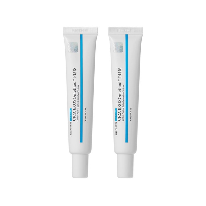 엑소프록실EXOPROXYL 시카 엑소좀 광채 50 크림 앰플, 2개, 30g