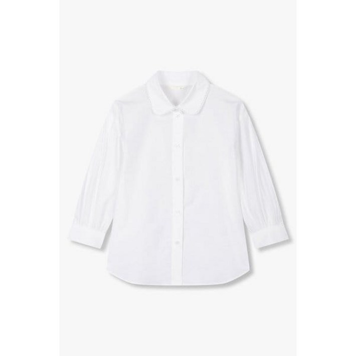 GCUT 볼륨 레이스 카라 블라우스 7215260301101 3056265