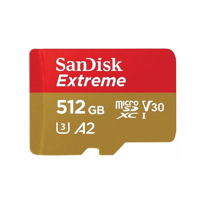 SanDisk 익스트림 마이크로SD 512GB SanDisk 익스트림 마이크로SD 512GB