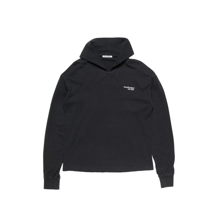 아크네 스튜디오 터틀 넥 집업 스웨터