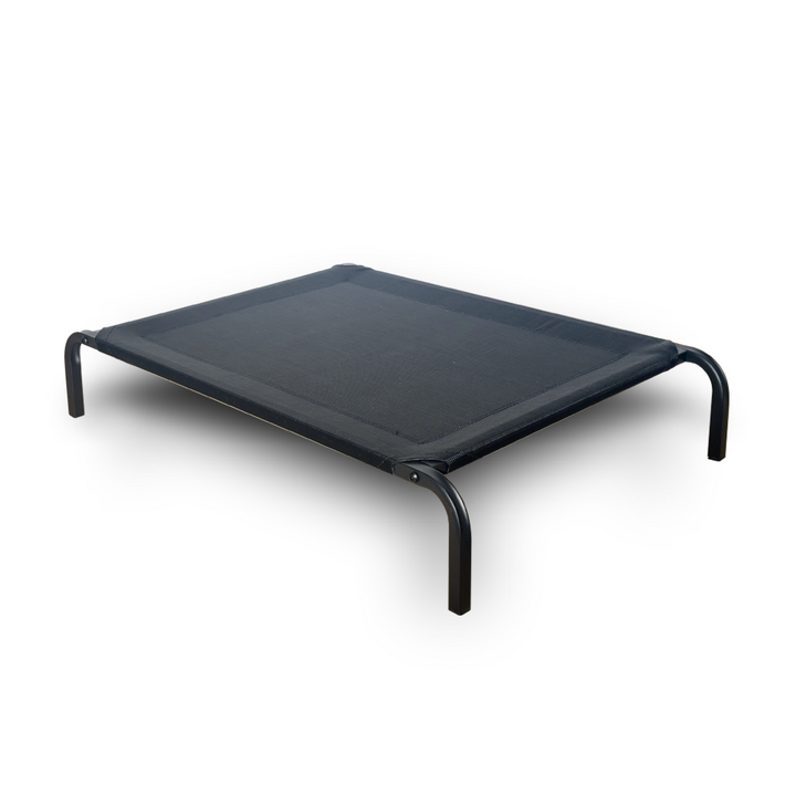 빵댕댕 애견 해먹 침대 접이식 메쉬, 1개, 블랙