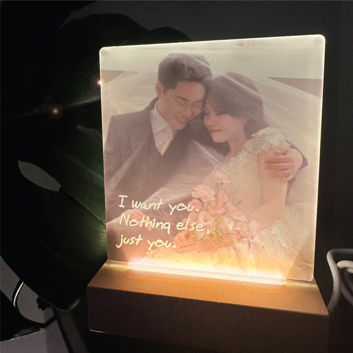 당일시안 사진무드등 커플무드등 아크릴무드등 주문제작무드등 가족선물 커플선물 우정선물 무드등제작