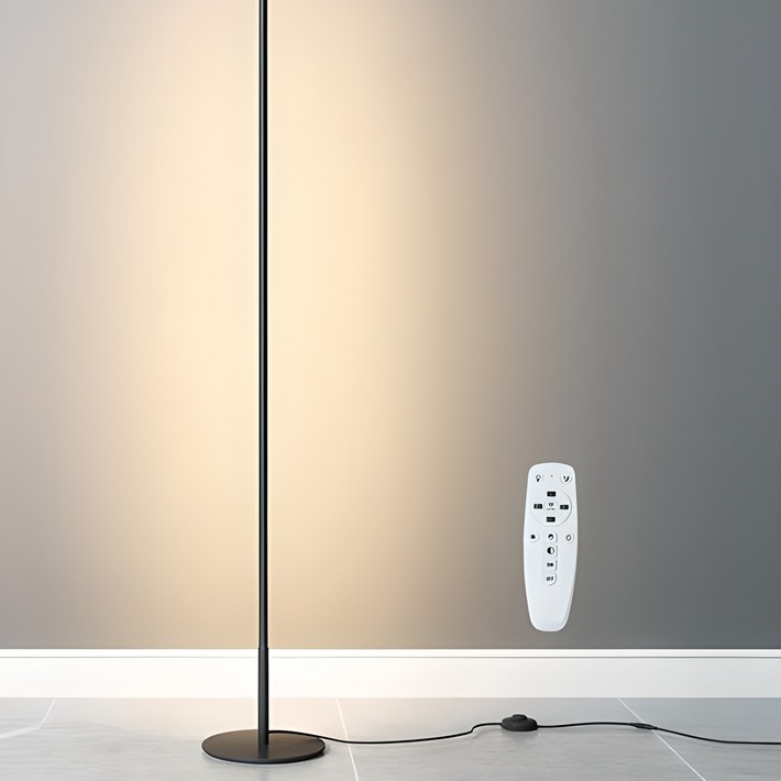 고릴라 무선리모컨 LED 플로어 장스탠드 조명 3색모드 밝기조절