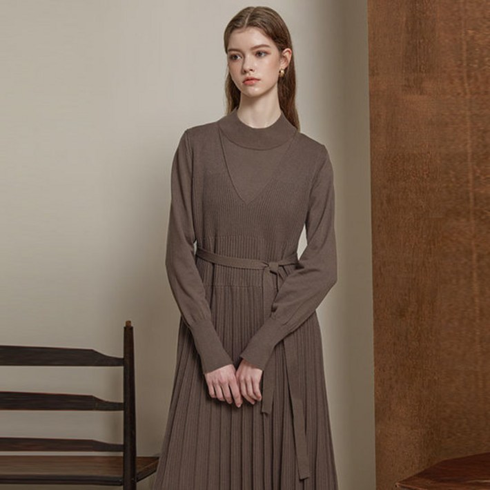 막스스튜디오 원피스모크넥 세트 3종택1