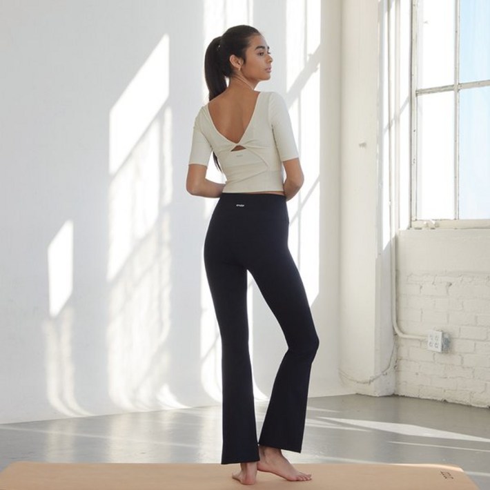 백화점정품 안다르 NEW 에어쿨링 샤론 부츠컷 레깅스 롱