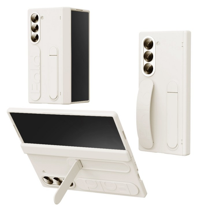 리네시 갤럭시 Z 폴드 힌지보호 풀커버 그립 스탠드 케이스