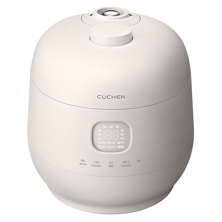 쿠첸 브레인 듀얼프레셔 IH압력 전기밥솥 6인용, CRHTWS0610W, WHITE