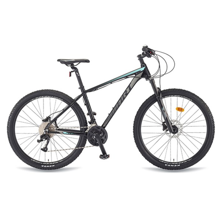 스마트자전거 테트라 5XX MTB 2024년 69.9cm27.5인치 30단 유압식디스크브레이크 입문용 미조립, 1개, 180cm, L사이즈 블랙