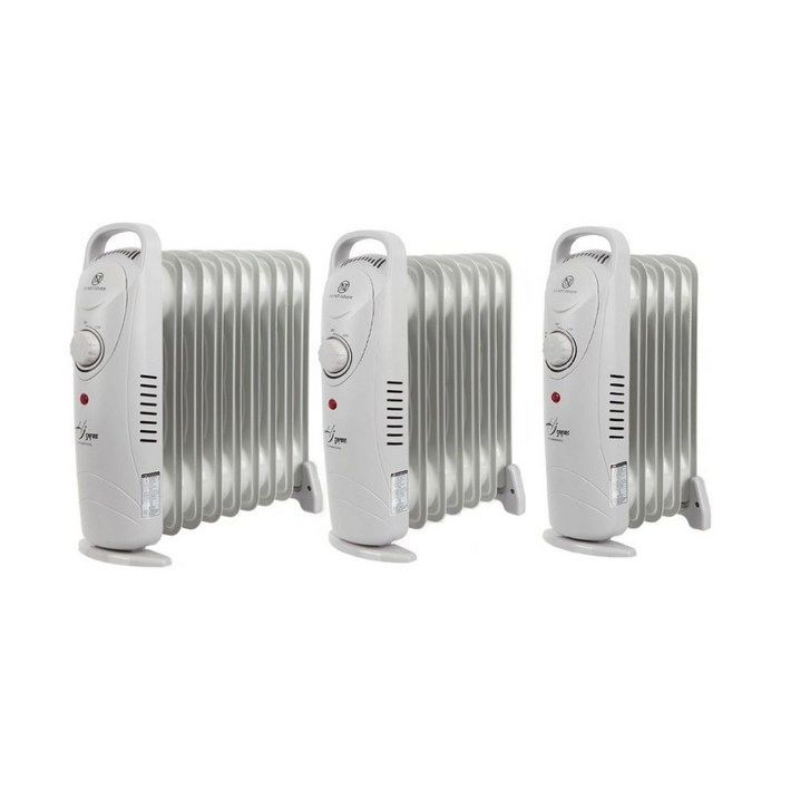 라디에이터 전기 미니 화장실 가정용 욕실 사무실 오일 오일 라디에이터, 미니 라디에이터 7핀