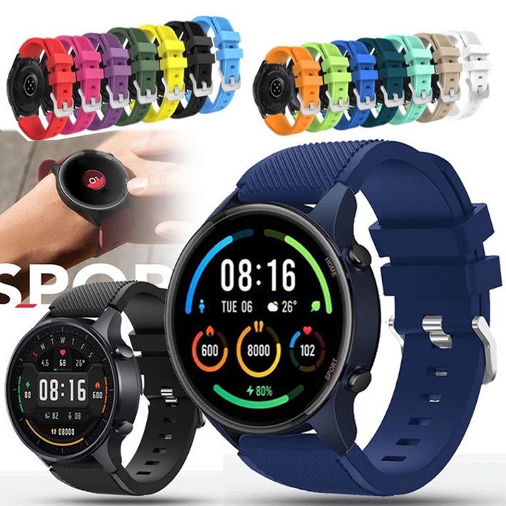 갤럭시 워치 42MM 46MM 우레탄 실리콘 시계줄 스트랩 밴드 줄질 R810R815R800R805 호환, 네이비