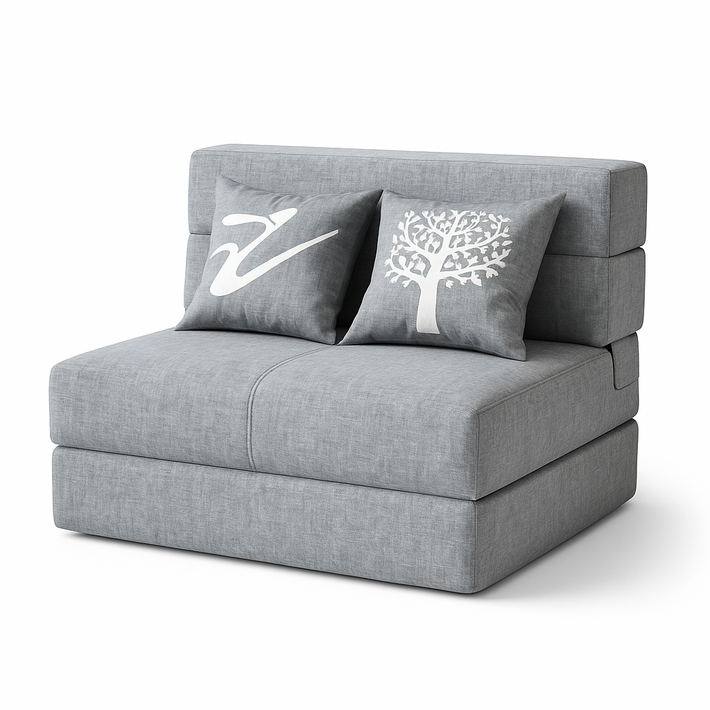 벨로마 접이식 소파베드 폴딩쇼파 소파침대 1인 2인 3인 인테리어 스펀지쇼파, 멜란지그레이