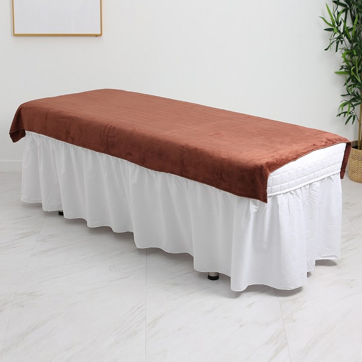 베드연구소 경락 미용 마사지 타올 대타올 헤어터번 침대 베드 커버