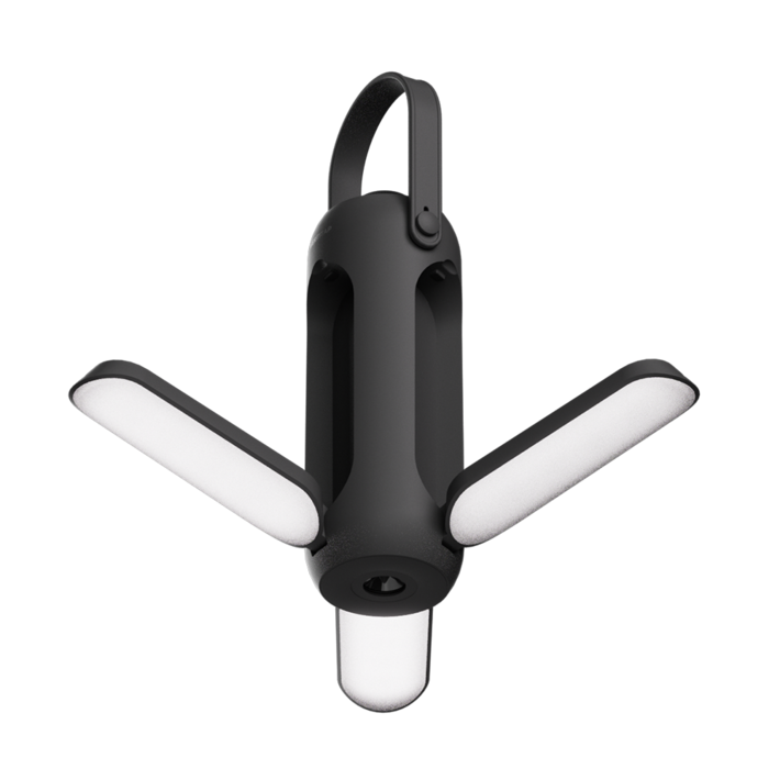 버티탭 캠핑랜턴 LED작업등 충전식조명 텐트조명 캠핑전등 감성랜턴 렌턴충전식 렌턴 감성램프 10000mAh, 그레이, 1개