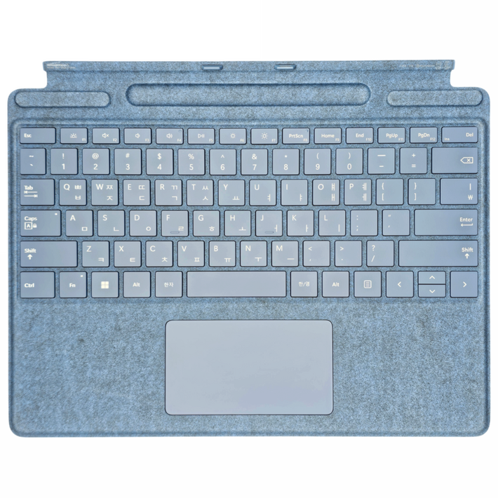 마이크로소프트 서피스 프로8,9,10,11 시그니처 키보드 사파이어, 사파이어, 8XA00113, 제조사축