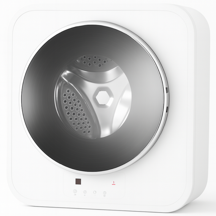 린텔라 벽걸이 미니 세탁기 소형 경량 3kg 속옷 건조 드럼 원룸 아기옷 빨래 고성능 소형