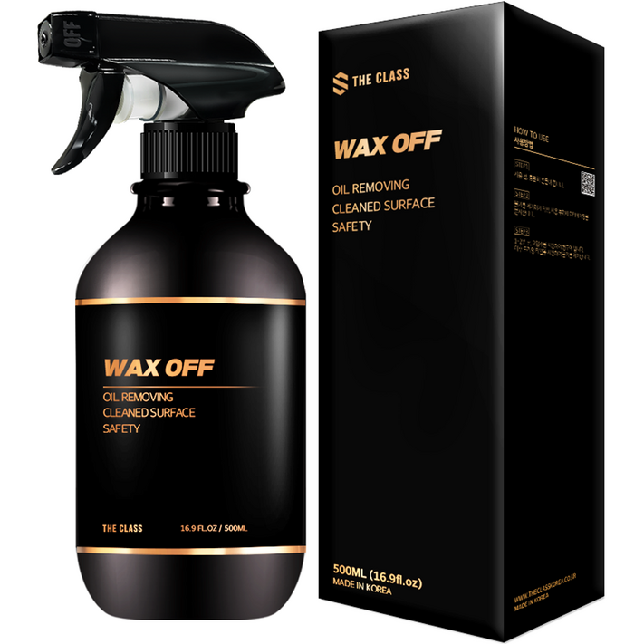 더클래스 왁스 오프 자동차 탈지제, 1개, 500ml 더클래스 왁스 오프 자동차 탈지제, 1개, 500ml