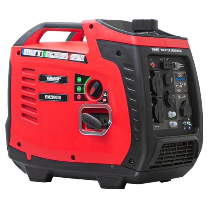 야마비시 레저 캠핑용 저소음 2K 인버터 발전기 소형 EM2000is, 1개