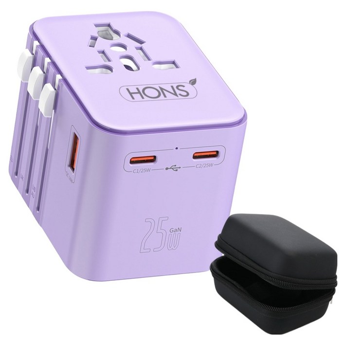 혼스 해외 여행용 멀티 어댑터