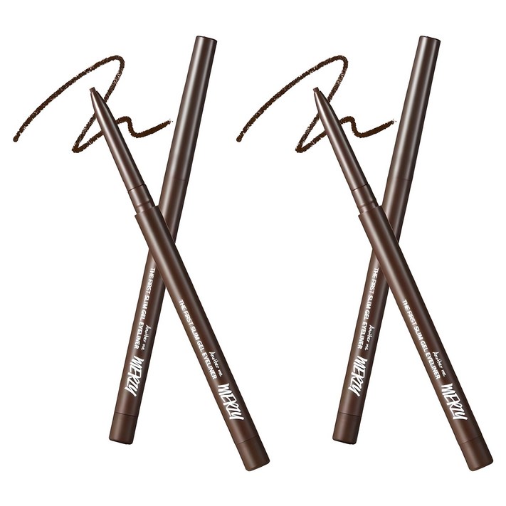 머지 더 퍼스트 슬림 젤 아이라이너 0.05g, GS3브론즈오팔, 2개 머지 더 퍼스트 슬림 젤 아이라이너 0.05g, GS3브론즈오팔, 2개